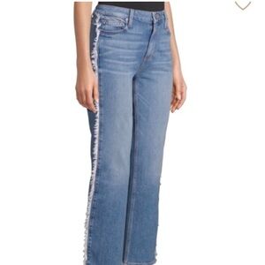 PAIGE Women's Skinny Jeans Frayed